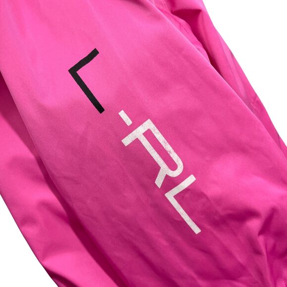 Lauren Ralph Lauren Action Medium Pink Full Zip Zip Pockets Detach Hood‎ - Picture 6 of 7